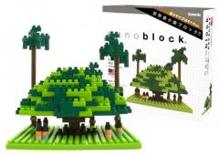 KAWADA NANOBLOCK 積木 夏威夷的巨木 (